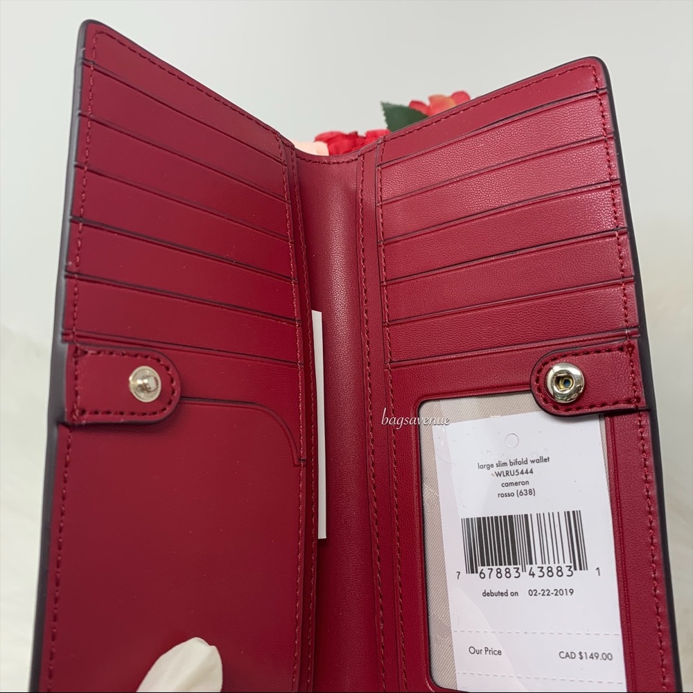 Kate spade Cameron medium satchel bifold wallet - Picture 7 of 8